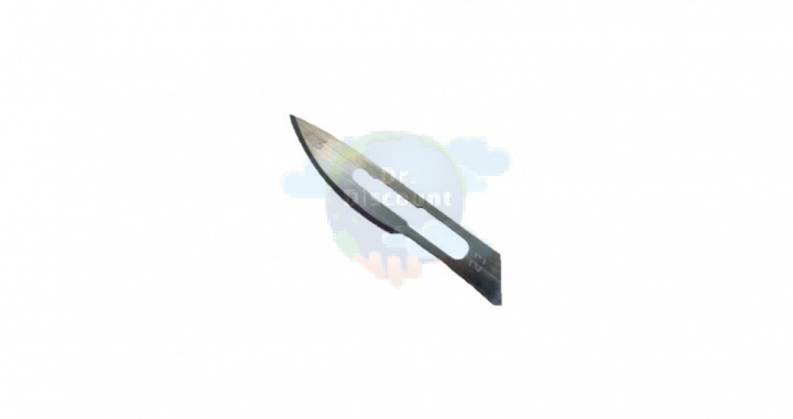 Нож микрососудистый, Fig. 11, для ручки 3,7,8, 100 шт. /уп. (лезвие для скальпеля)