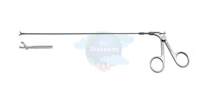 Щипцы окончатые биопсийные, крючковые, 5 Fr., изгибаемый, одинарного действия, рабочая длина 40 см
