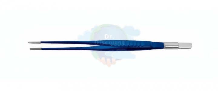 Биполярный пинцет Classic, прямой, наконечник 1.1 мм, тупой, длина 190 мм